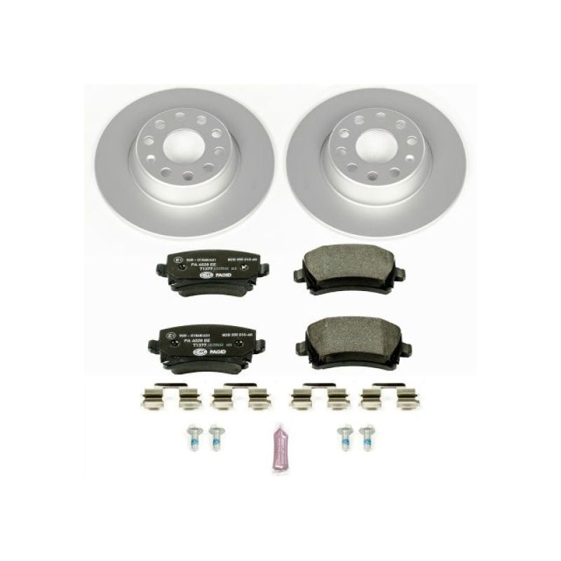 Power Stop 06-09 Audi A3 Rear Euro-Stop Brake Kit ESK2261