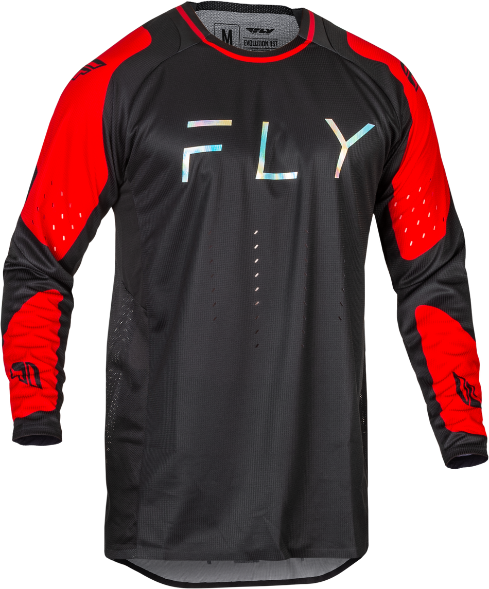 FLY RACING Evolution Dst Jersey Black/Red Lg 377-120L