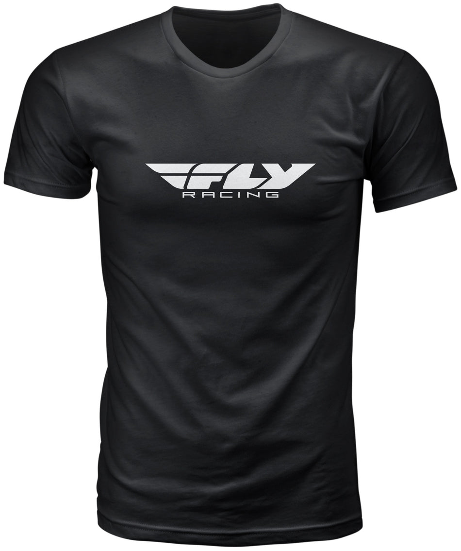 FLY RACING Fly Corporate Tee Black Md 352-0930M