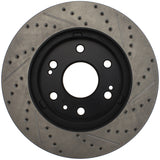 StopTech 05-10 GMC Sierra 1500 (w Rear Drum) / 07-09 GMC Yukon Front Right Slotted & Drilled Rotor 127.66057R