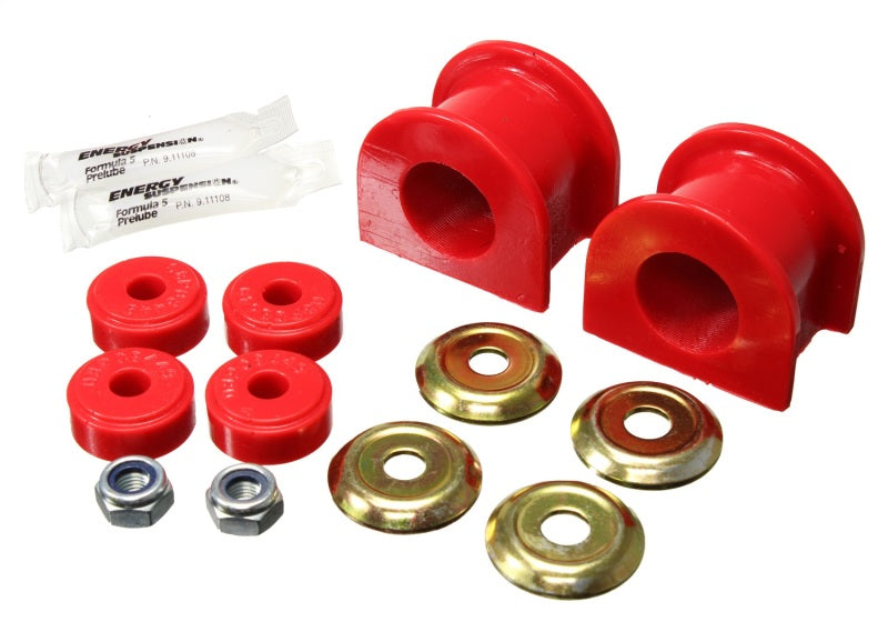 Energy Suspension 05-15 Toyota Tacoma 2WD 30mm Front Sway Bar Bushing Set - Red 8.5153R