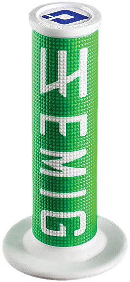 ODIEmig V2 Lock-On Grips 4-Stroke (Green/White)H34EMNW