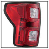 Spyder 07-13 Toyota Tundra V2 Light Bar LED Tail Lights - Red Clear ALT-YD-TTU07V2-LB-RC 5085450