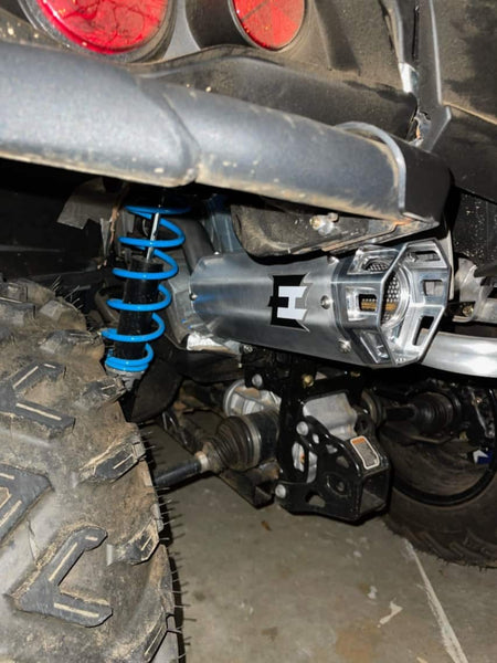 Empire Industries Gen 2 Slip On Exhaust With Bomb Fuel Tuner for 2012+ CAN-AM Outlander
