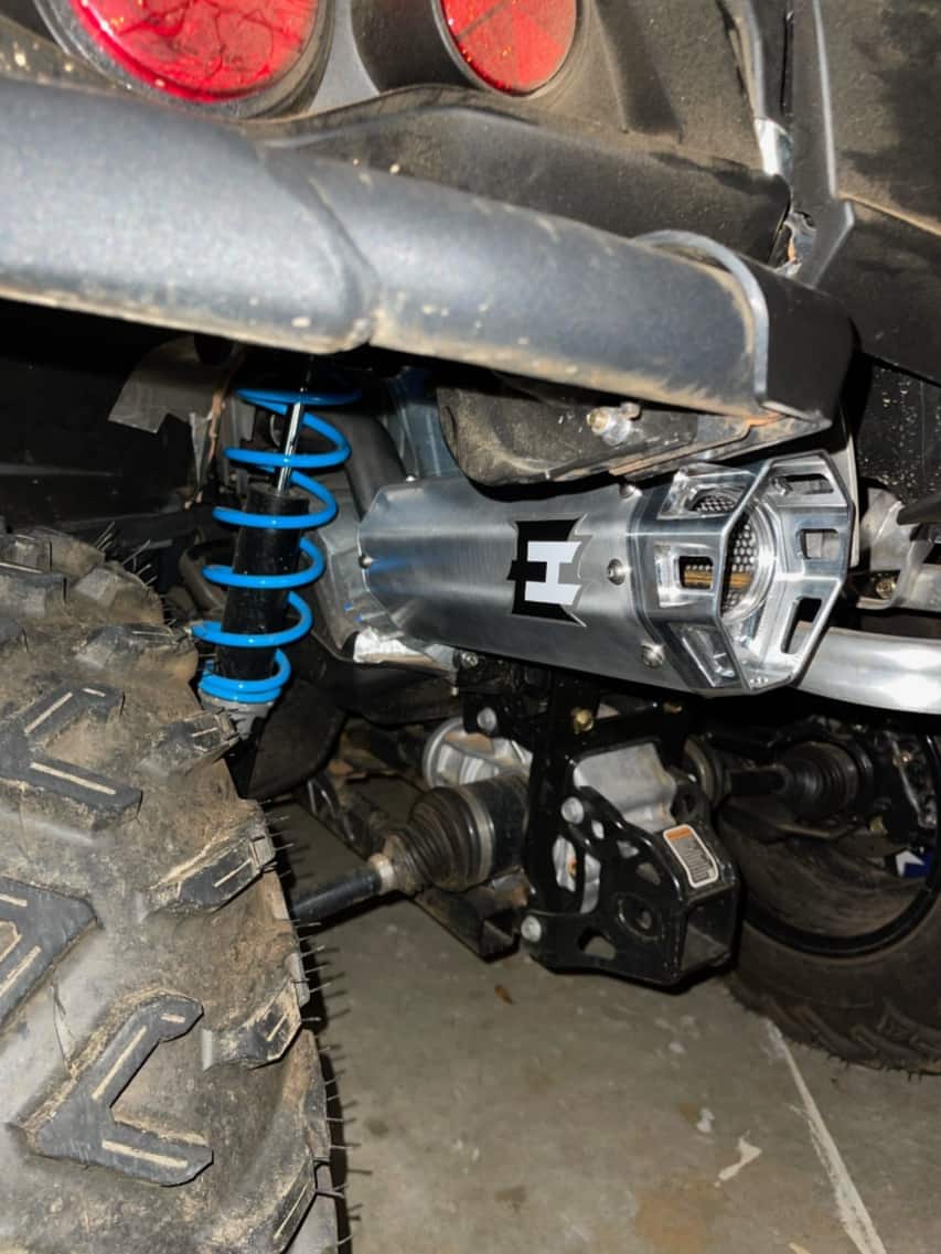 EMPIRE INDUSTRIES GEN 2 Single Slip On Exhaust For 2012+ CAN-AM Outlander EMP-OUT-SLP-G2