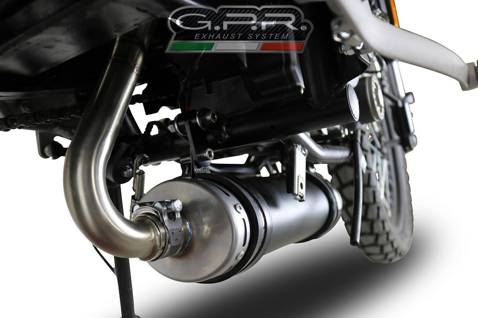 GPR Exhaust System F.B. Mondial Hps 125 2016-2018, Decatalizzatore, Decat pipe  MD.2.DEC