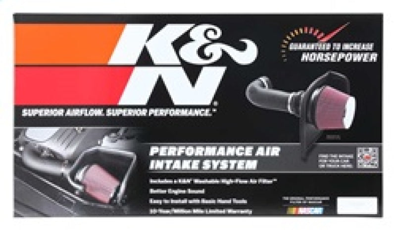 K&N 14-16 Kia Forte Coup L4-1.6L F/I Silver Typhoon Short Ram Intake 69-5316TS