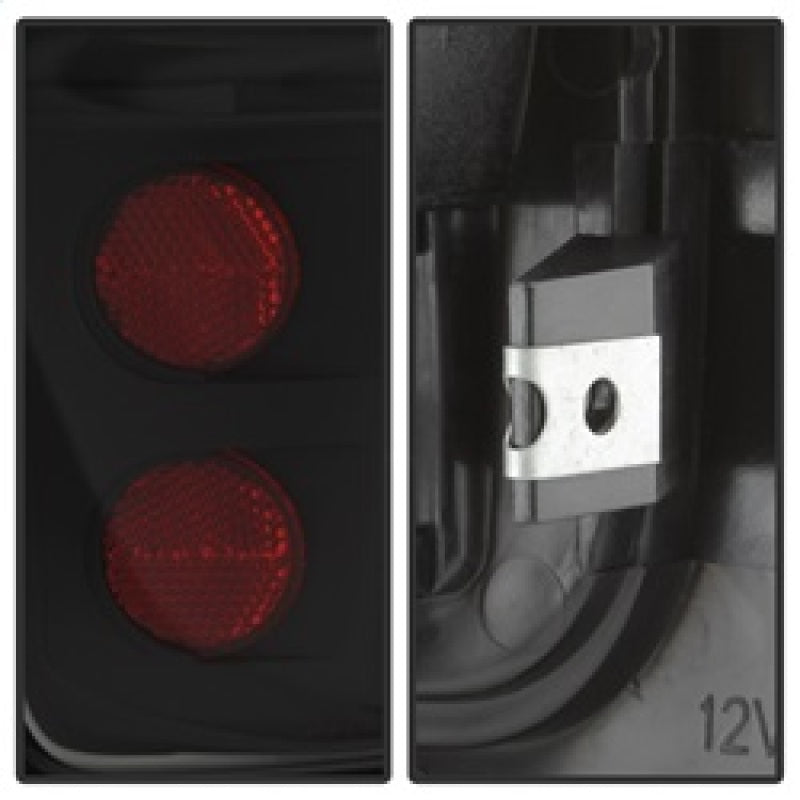 Xtune Dodge Ram 1500/2500/3500 94-01 Euro Style Tail Lights Black ALT-ON-DRAM94-BK 5012753