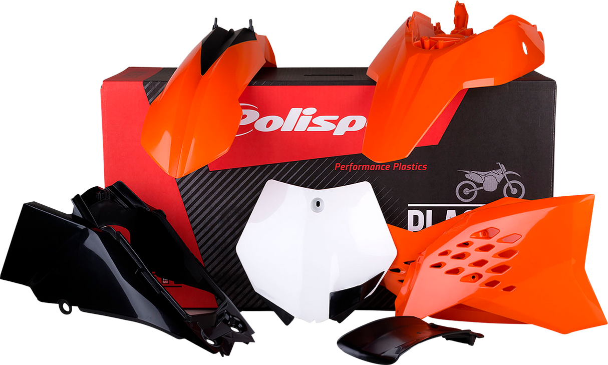 POLISPORT Body Kit - '13 - '15 OEM Orange /Black - SX 65 90563