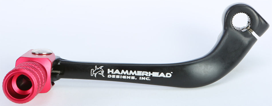 HAMMERHEAD Forged Shift Lever Black/Red 11-0113-02-10