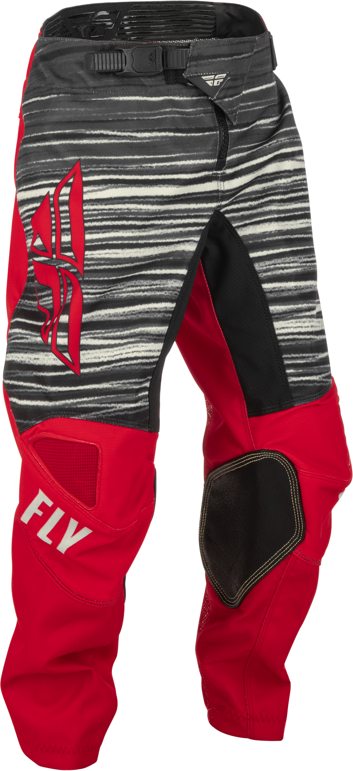 FLY RACING Youth Kinetic Wave Pants Red/Grey Sz 22 375-53722