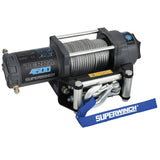 Superwinch 4500 LBS 12V DC 15/64in x 50ft Steel Rope Terra 4500 Winch - Gray Wrinkle 1145260