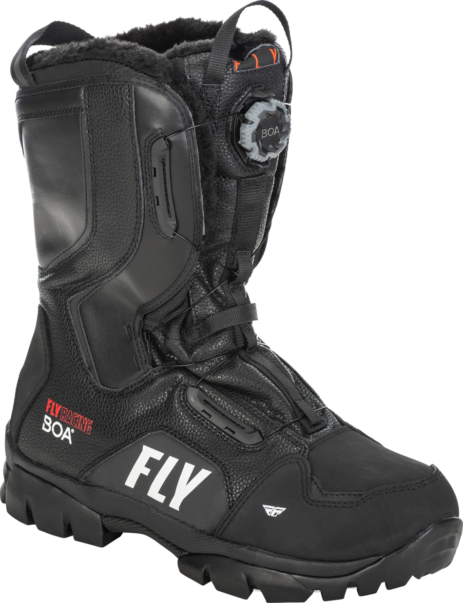 FLY RACING Marker Boa Boot Black Sz 06 361-96506
