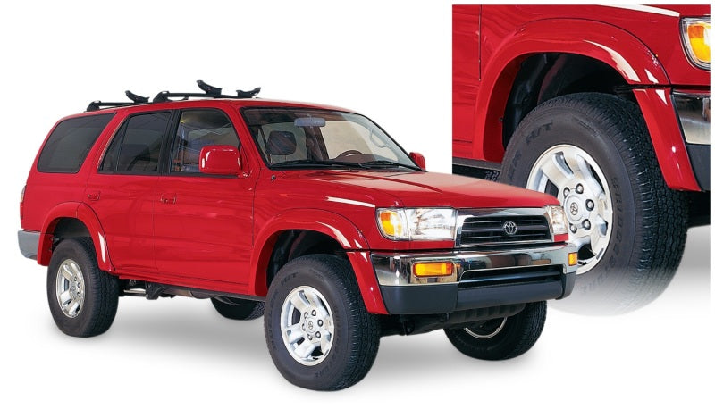 Bushwacker 96-02 Toyota 4Runner Extend-A-Fender Style Flares 4pc - Black 31913-11