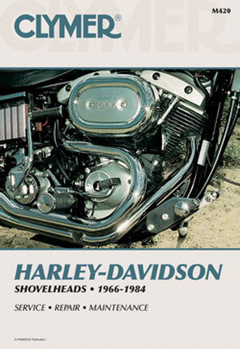 CLYMER Repair Manual Harley 74/80 4 Spd CM420