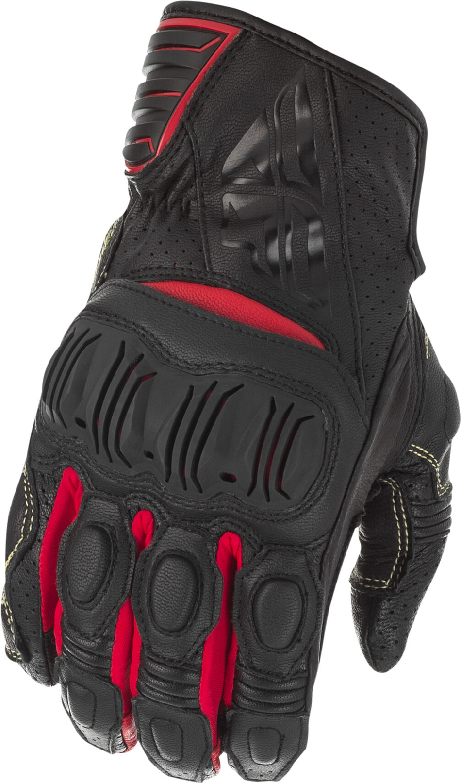 FLY RACING Brawler Gloves Black/Red Md 476-2092M