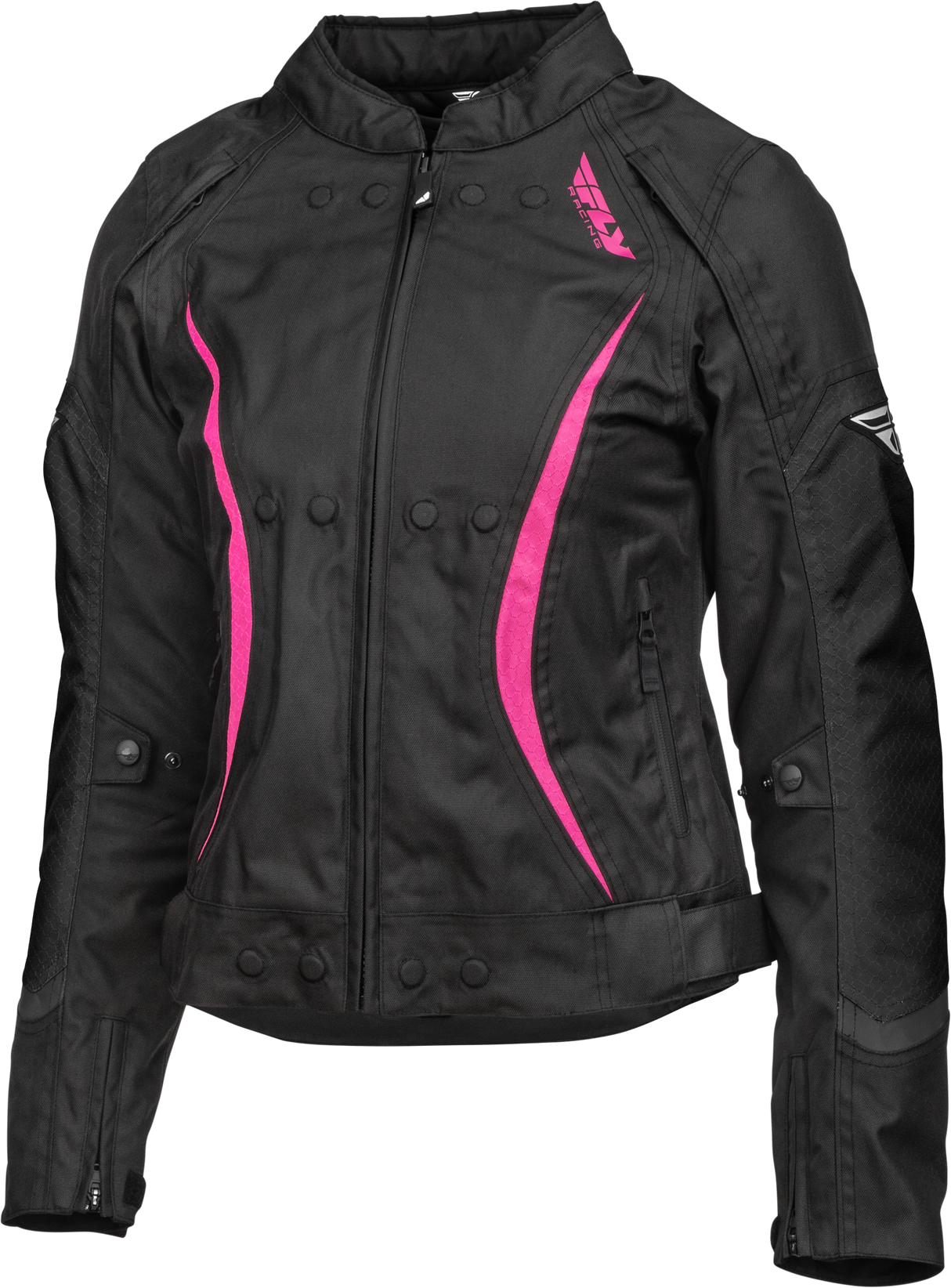 FLY RACING Women's Butane Jacket Black/Pink 2x 477-70412X