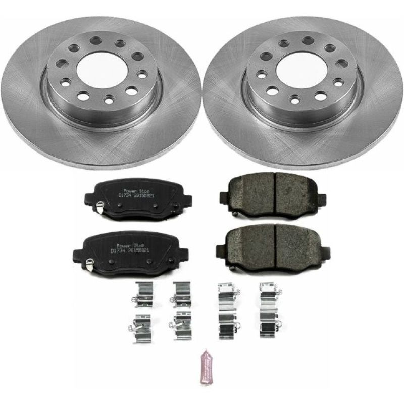 Power Stop 16-18 Fiat 500X Rear Autospecialty Brake Kit KOE7301