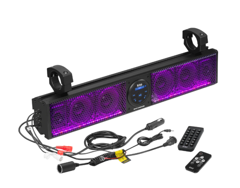 Boss Audio Systems ATV UTV 26in Sound Bar System w/ RGB Illumination