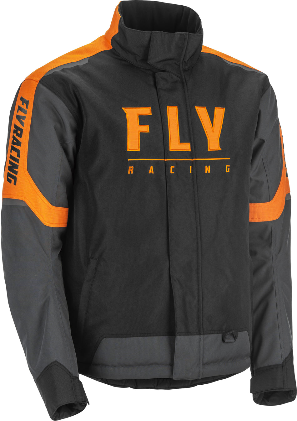 FLY RACING Outpost Jacket Black/Grey/Orange Md 470-4142M