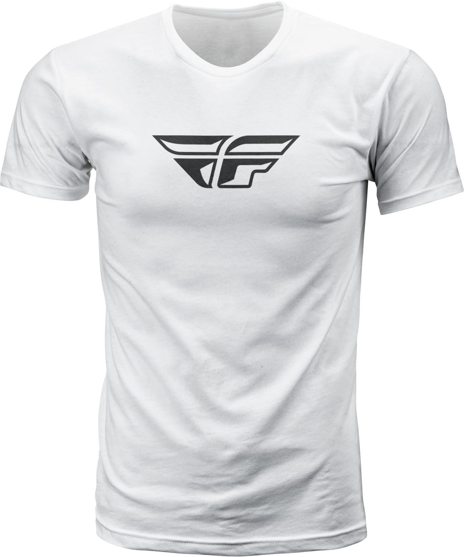 FLY RACING Fly F-Wing Tee White 2x 352-06142X