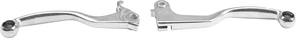 FLY RACING Pro Shorty Lever Set Polished 163-001-FLY
