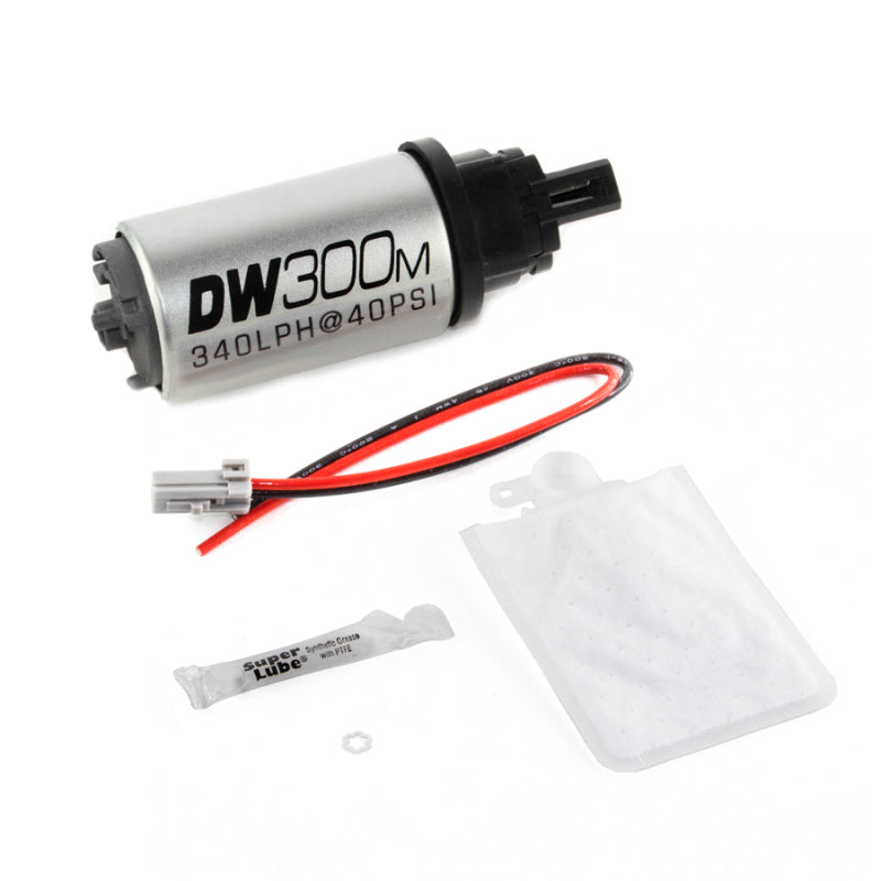 DeatschWerks 340 LPH Ford In-Tank Fuel Pump DW300M Series w/ 99-04 Mustang V6 / V8 Install Kit 9-305-1032