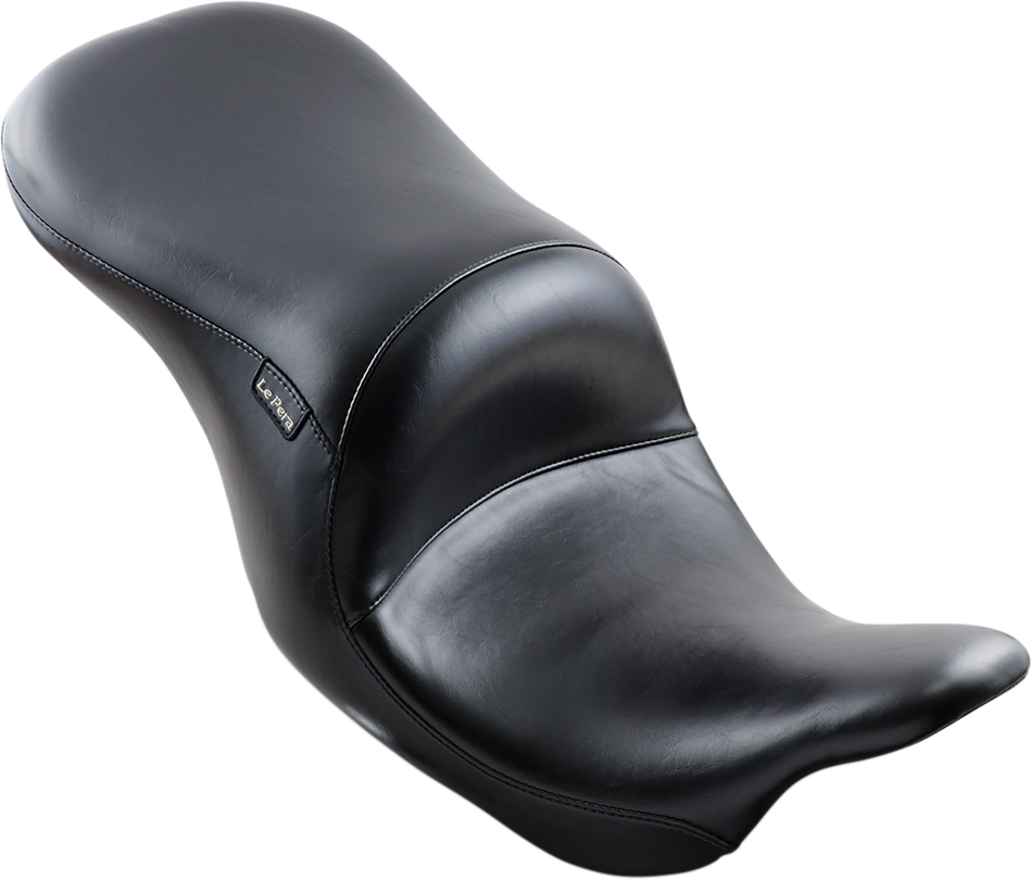LE PERA Maverick Seat - Up-Front - Without Backrest - Smooth - Black LKU-957S