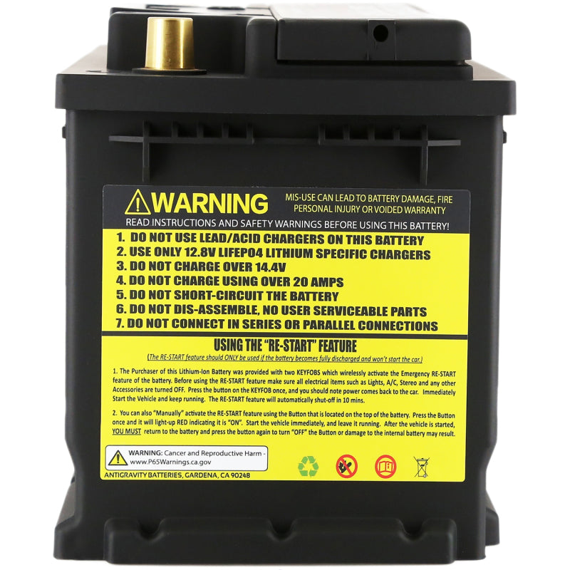 Antigravity H6/Group 48 Lithium Car Battery AG-H6-30-16