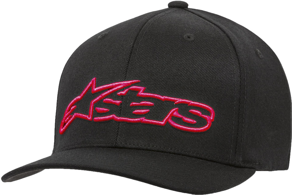 ALPINESTARS Blaze Flexfit Hat Black/Red Sm/Md 1039-81005-1030-S/M