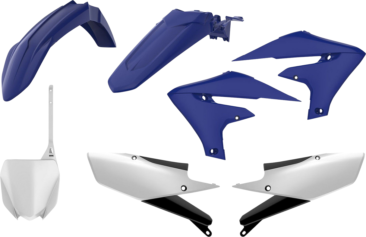 POLISPORT Komplettes Bodykit - OEM Blau/Weiß - YZ 250F/450F 90766 