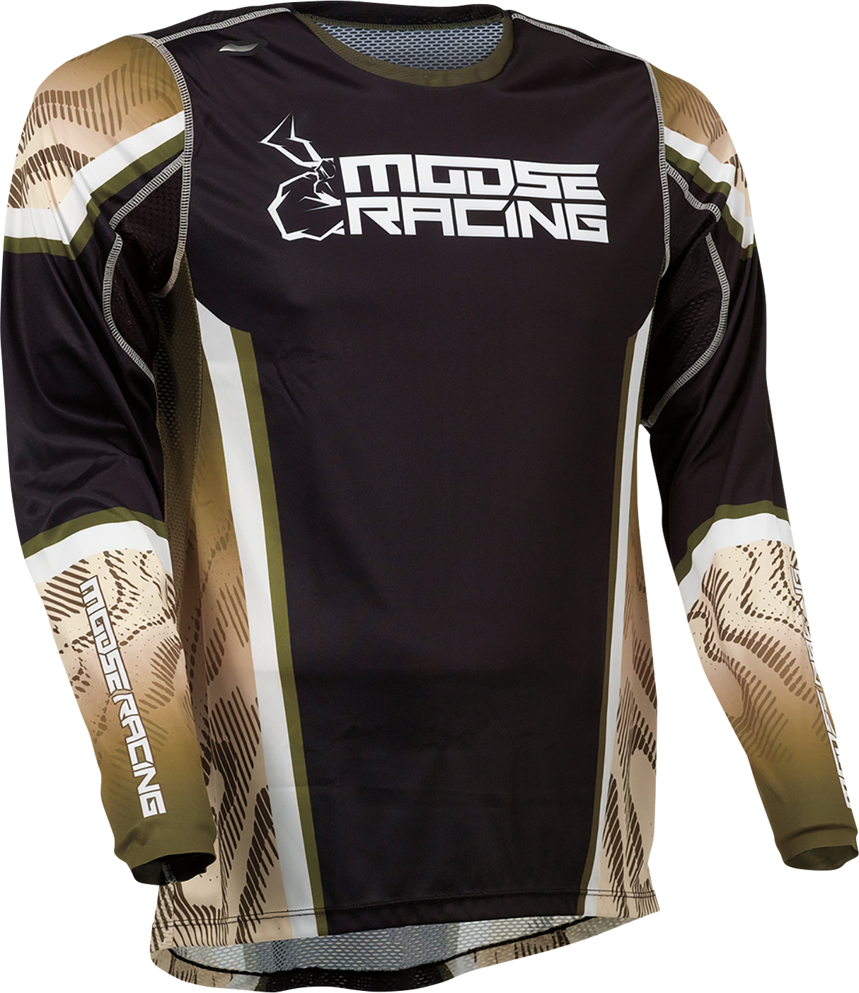 MOOSE RACING Agroid Jersey – Olivgrün/Hellbraun/Schwarz – Medium 2910-7409 