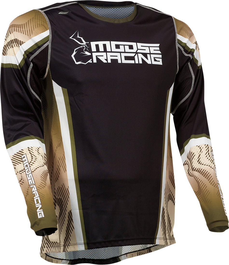 Camiseta MOOSE RACING Agroid - Oliva/Tostado/Negro - XL 2910-7411 