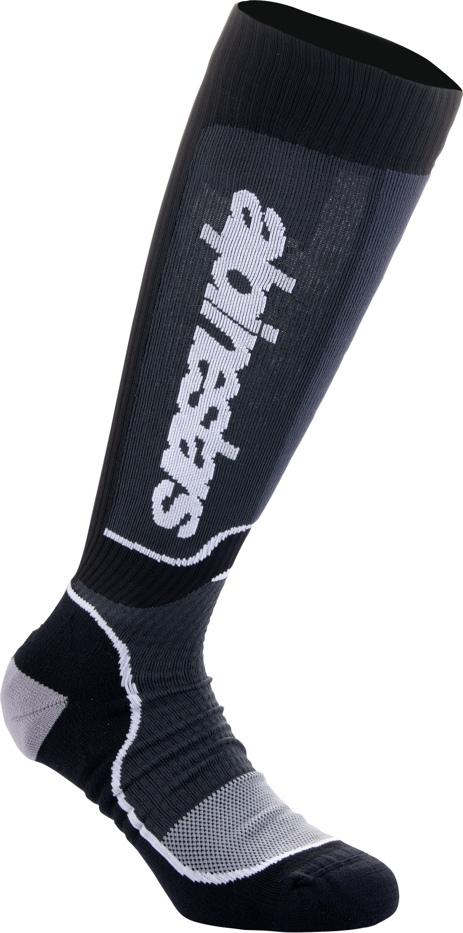 ALPINESTARS Mx Plus Socks Black/White Sm 4702324-12-S