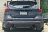 Rally Armor 12-19 Ford Focus ST / 16-19 RS Black UR Mud Flap w/ Nitrous Blue Logo MF27-UR-BLK/NB