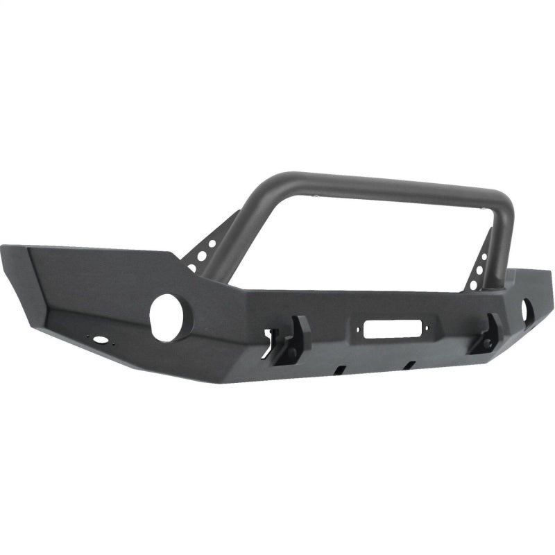 Westin 18-19 Jeep Wrangler JL WJ2 Full Width Front Bumper w/Bull Bar Textured Black 59-80115