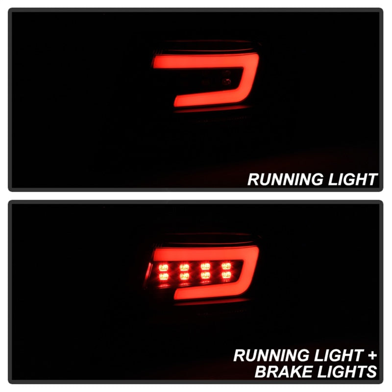 Spyder 08-11 Subaru Impreza WRX 4DR LED Tail Lights - Black ALT-YD-SI084D-LED-BK 5087966