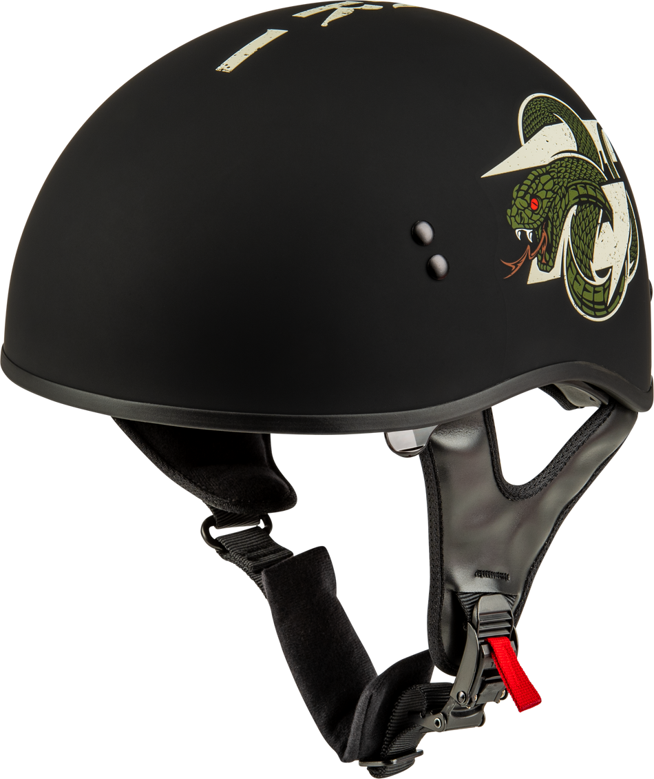 GMAX Hh-65 Drk1 Helmet Matte Black/Bone Md H165121045