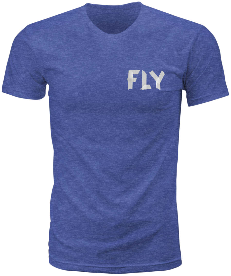 FLY RACING Fly Tape Tee Royal Blue Md 352-0231M