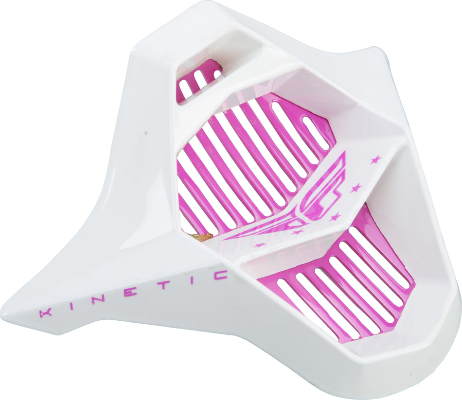 FLY RACING Kinetic Fullspeed Helmet Mouthpiece Pink/Black/White 73-4789
