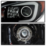 Spyder Subaru WRX 06-07 Projector Headlights - HID Model Only - Black PRO-YD-SWRX06-HID-LBDRL-BK 5083913