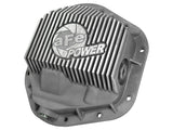 afe Front Differential Cover (Raw; Street Series); Ford Diesel Trucks 94.5-14 V8-7.3/6.0/6.4/6.7L 46-70080