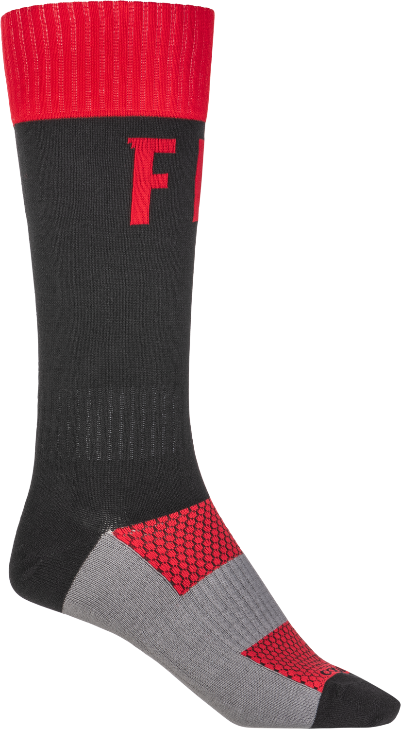 FLY RACING Mx Pro Socks Red/Black Lg/Xl 350-0532L