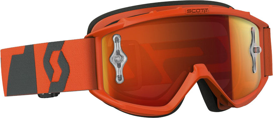 SCOTT 89si Pro Youth Goggle Orange/Blue W/Elec. Blue Lens 219810-1415278