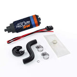 Deatschwerks DW420 Series 420lph In-Tank Fuel Pump w/ Install Kit For 85-97 Ford Mustang 9-421-1014