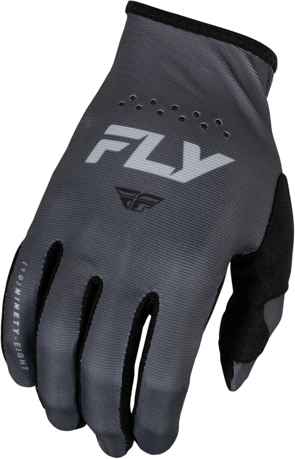 FLY RACING Youth Lite Gloves Charcoal/Black Yl 377-711YL