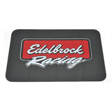 Edelbrock Racing Fender Cover - PVC Foam Mat - 2 Color Printed Edelbrock Racing Logo 2324