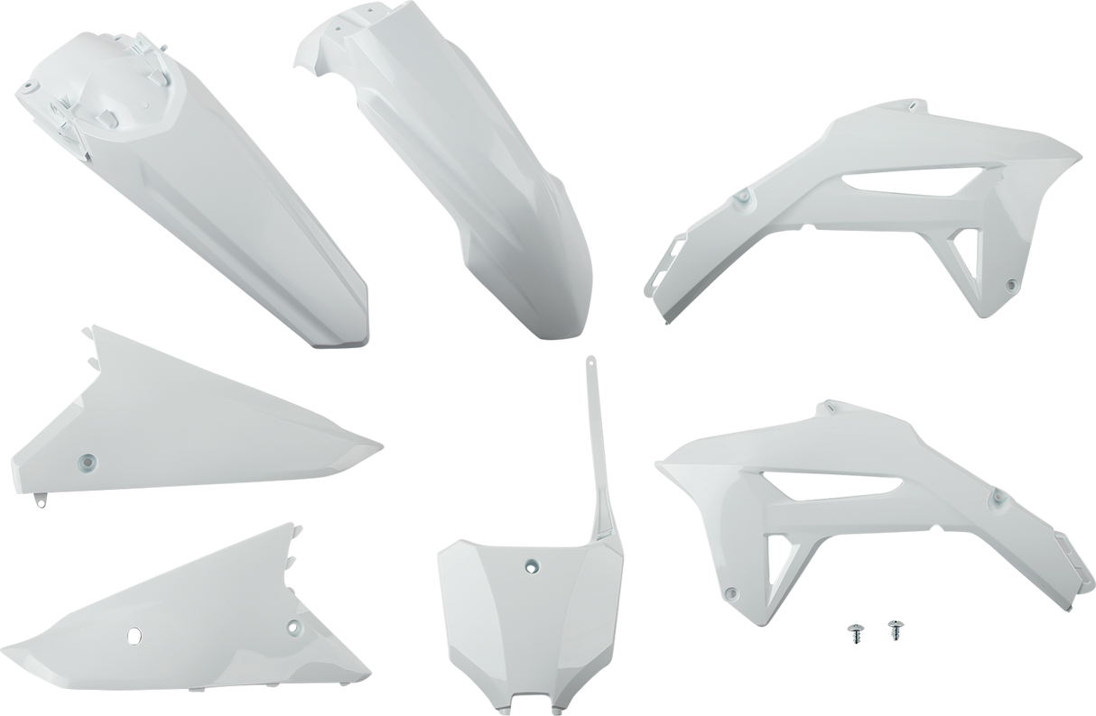 Kit de carrocería UFO - Blanco CRF250R 2022-2023 / CRF450R 2021-2023 HOKIT125-041 