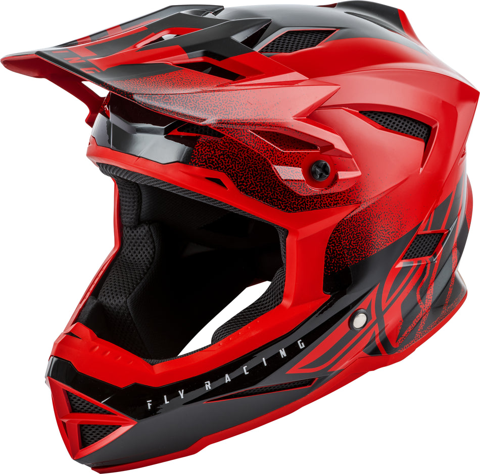 FLY RACING Default Helmet Red/Black Ys 73-9172YS