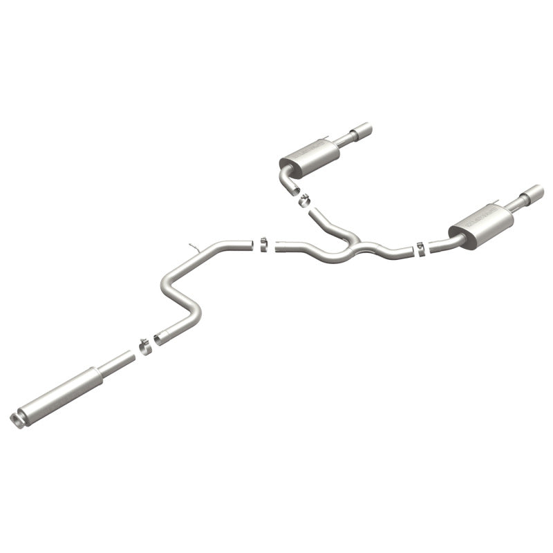 MagnaFlow 00-05 Chevy Impala/Monte Carlo V6 3.4L/3.8L Dual Rear Exit Stainless Cat-Back Perf Exhaust 16729